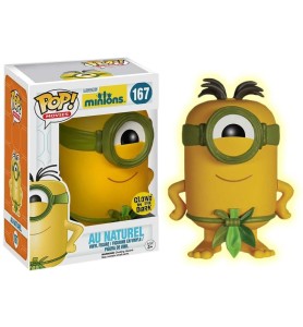 Funko Pop Minions Minion Al Natural Brilla En La Oscuridad Glow In The Dark 6447