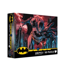 Puzle 100 Efecto 3d Batman Ciudad Universo Dc