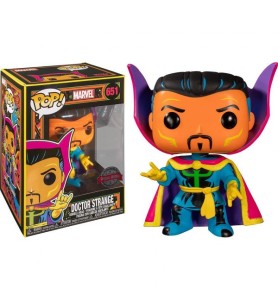 Funko Pop Marvel Black Light Doctor Strange Edicion Especial Multicolor 48848