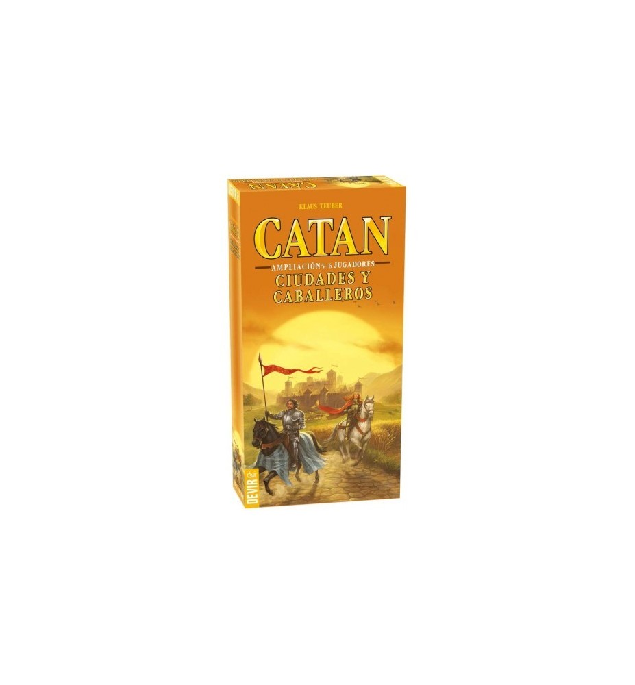 Juego De Mesa Devir Catan Ciudades Y Caballeros 5 - 6 Jugadores