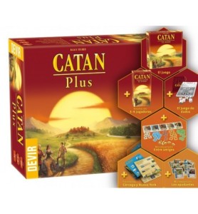 Juego De Mesa Devir Catan Plus Pegi 10