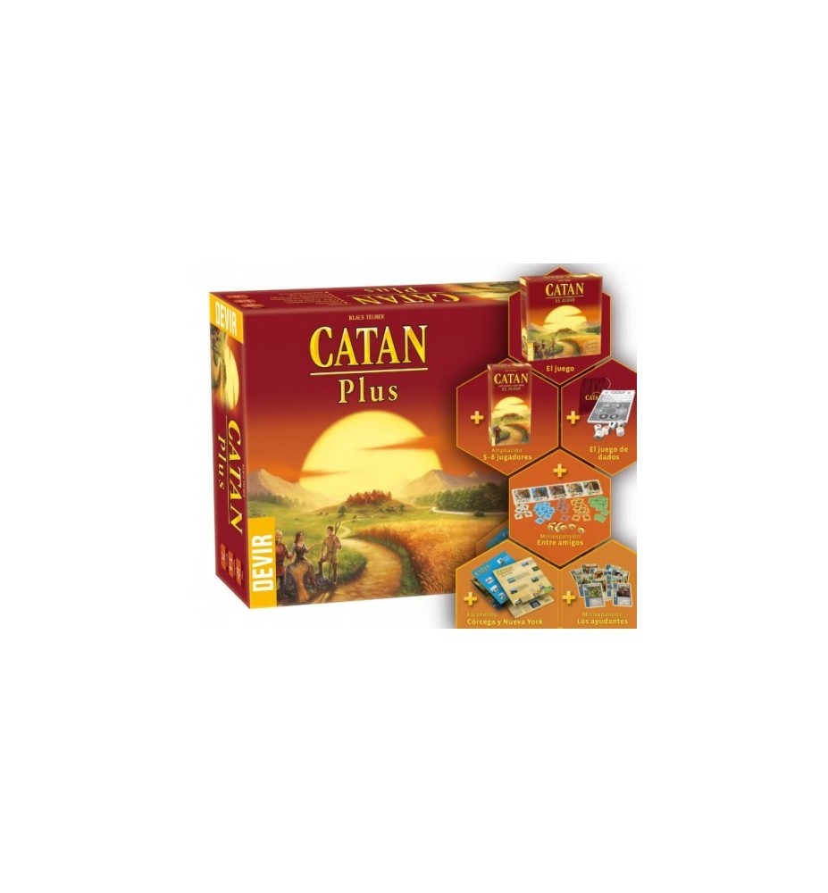 Juego De Mesa Devir Catan Plus Pegi 10