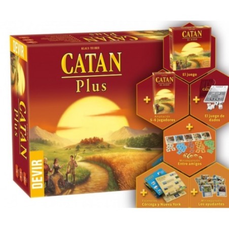 Juego De Mesa Devir Catan Plus Pegi 10