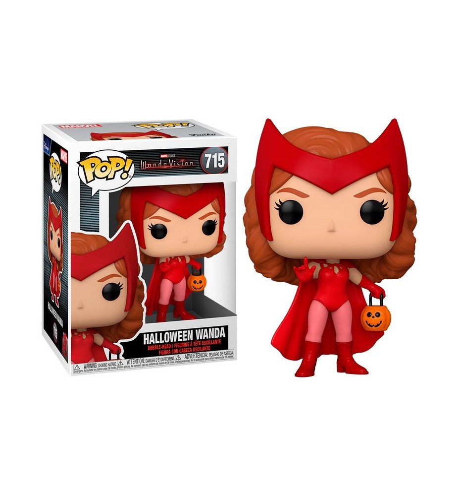 Funko Pop Marvel Wandavision Wanda Disfraz Halloween