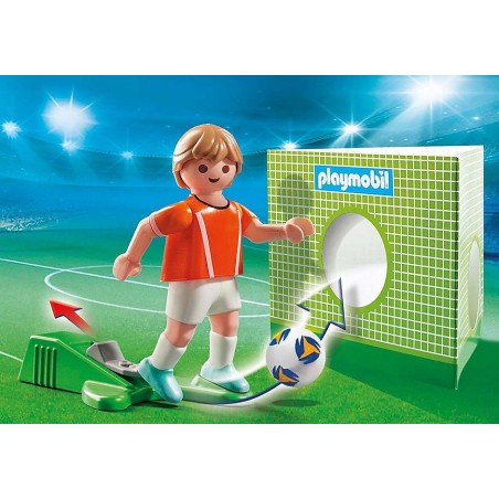 Playmobil Deportes Jugador De Futbol -  Paises Bajos Holanda