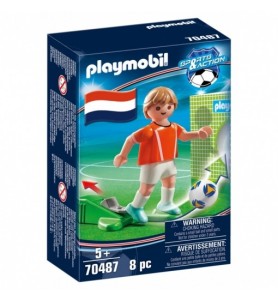 Playmobil Deportes Jugador De Futbol -  Paises Bajos Holanda