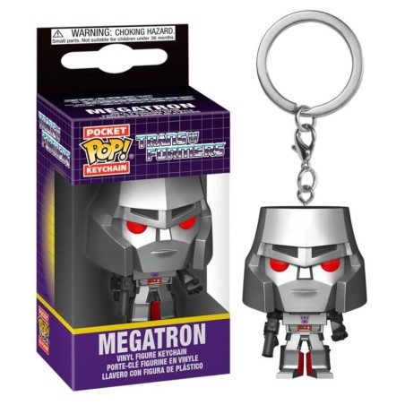 Funko Pop Keychain Llavero Cine Transformers Megatron 52156