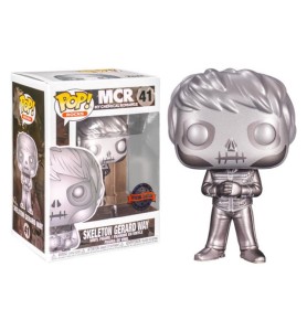 Funko Pop Estrellas Del Rock My Chemical Romance Skeleton Gerard Way Version Platino Edicion Limitada Exclusiva 56137