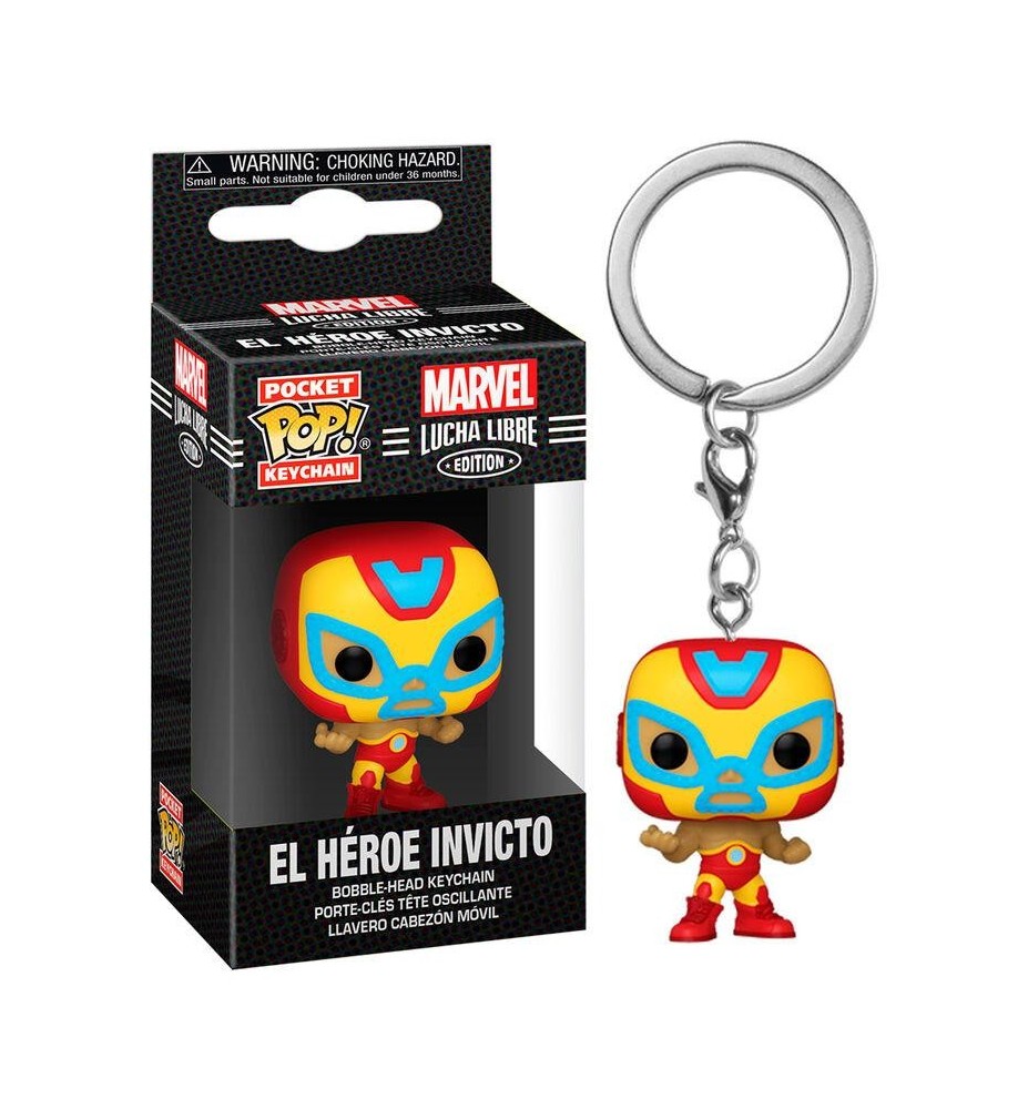 Funko Pop Keychain Llavero Marvel Luchadores Iron Man 53893