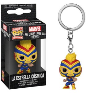 Funko Pop Keychain Llavero Marvel Luchadores Capitana Marvel 53894