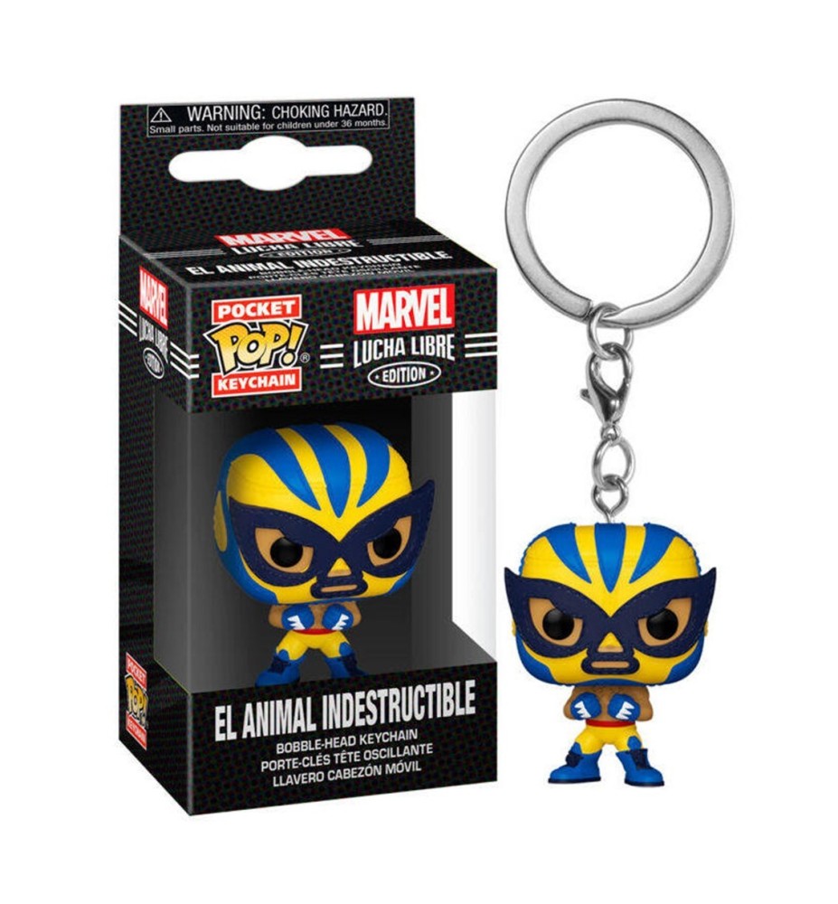 Funko Pop Keychain Llavero Marvel Luchadores Lobezno 53896