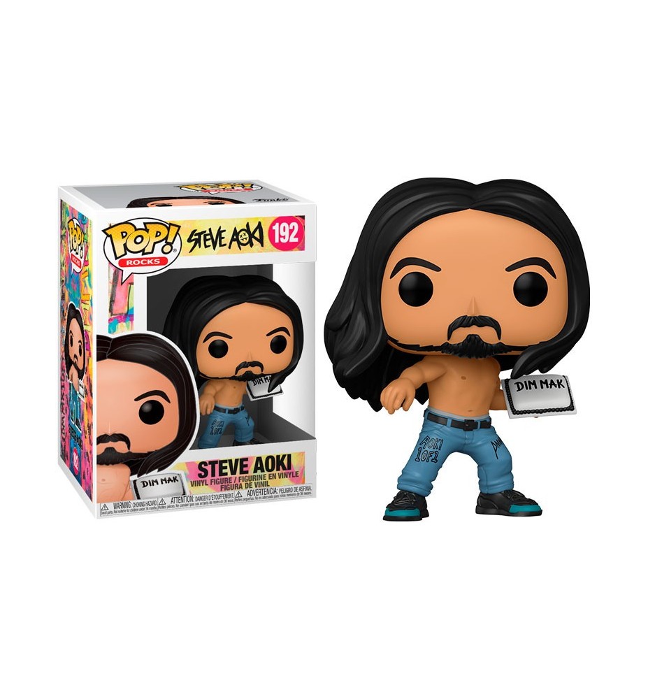 Funko Pop Estrellas De La Musica Steve Aoki Con Tarta 53765