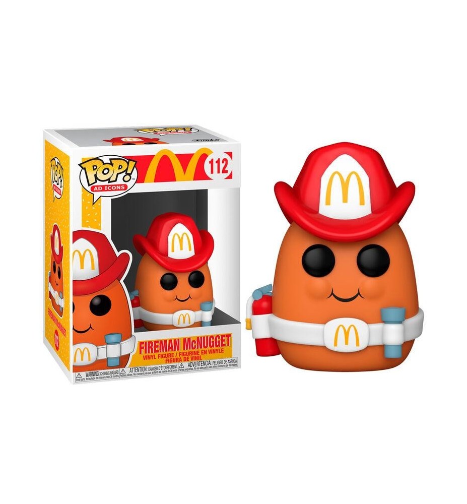 Funko Pop Iconos Mcdonald´s Bombero Mcnugget 52986