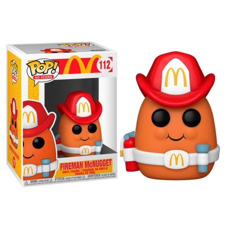 Funko Pop Iconos Mcdonald´s Bombero Mcnugget 52986