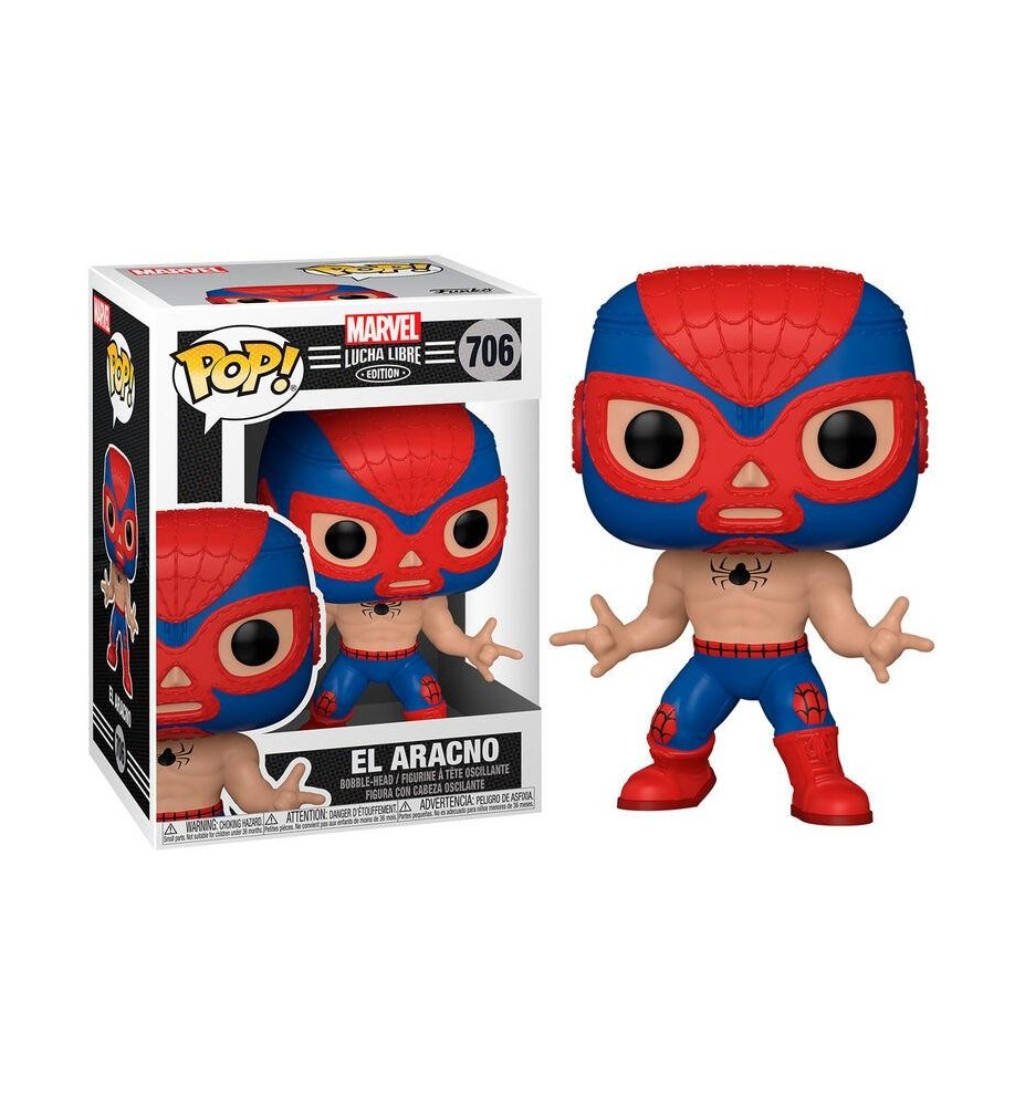 Funko Pop Marvel Luchadores Spider - Man 53862