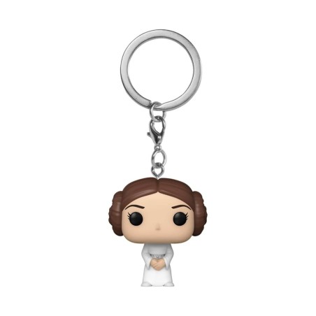 Funko Pop Keychain Llavero Star Wars Princesa Leia 53050