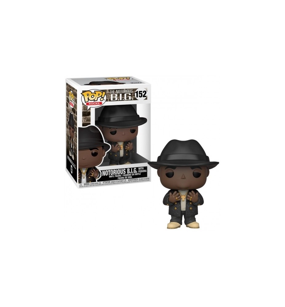 Funko Pop Estrellas De La Musica Biggie Notorious Big Con Fedora 45430