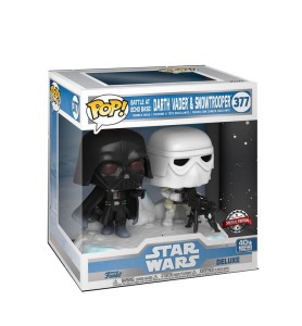 Funko Pop Deluxe Star Wars Darth Vader & Stormtrooper Diorama Invernal Exclusivo 46618