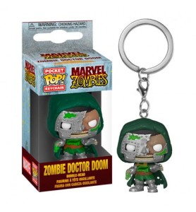 Funko Pop Keychain Llavero Marvel Dr Doom Zombie 54385