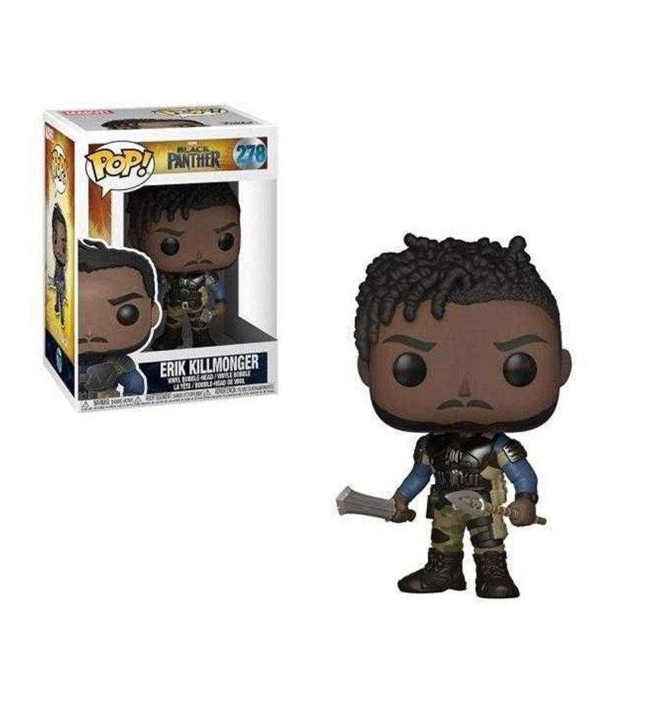 Funko Pop Marvel Black Panther Erik Killmonger 23350