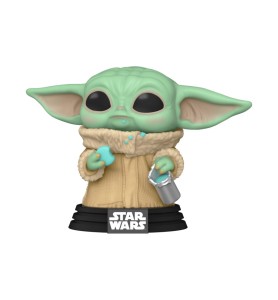 Funko Pop Star Wars The Mandalorian Grogu Baby Child Con Galleta 54531 (preorder Reserva Ya)