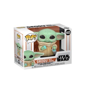 Funko Pop Star Wars The Mandalorian Grogu Baby Child Con Galleta 54531 (preorder Reserva Ya)