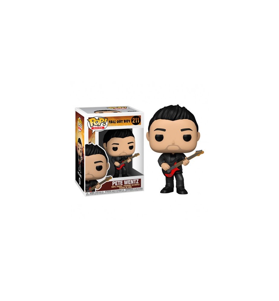 Funko Pop Estrellas Del Rock Fall Out Boy Pete Wentz 53007