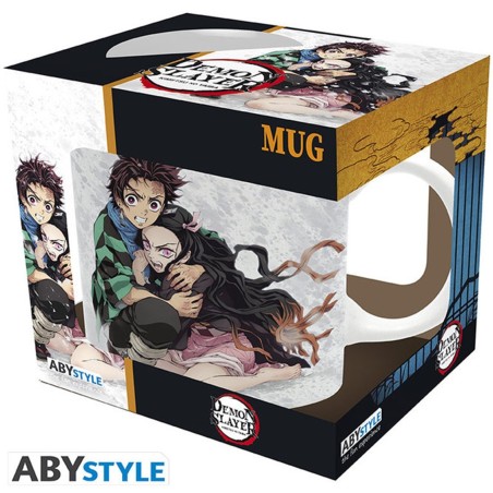 Taza Abysse 320 Ml Demon Slayer Tanjiro & Nezuko Caja 2 Uds