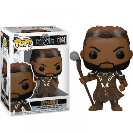 Funko Pop Marvel Black Panther Wakanda Forever Mbaku 63942