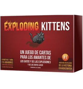 Juego De Mesa Asmodee Exploding Kittens Pegi 7