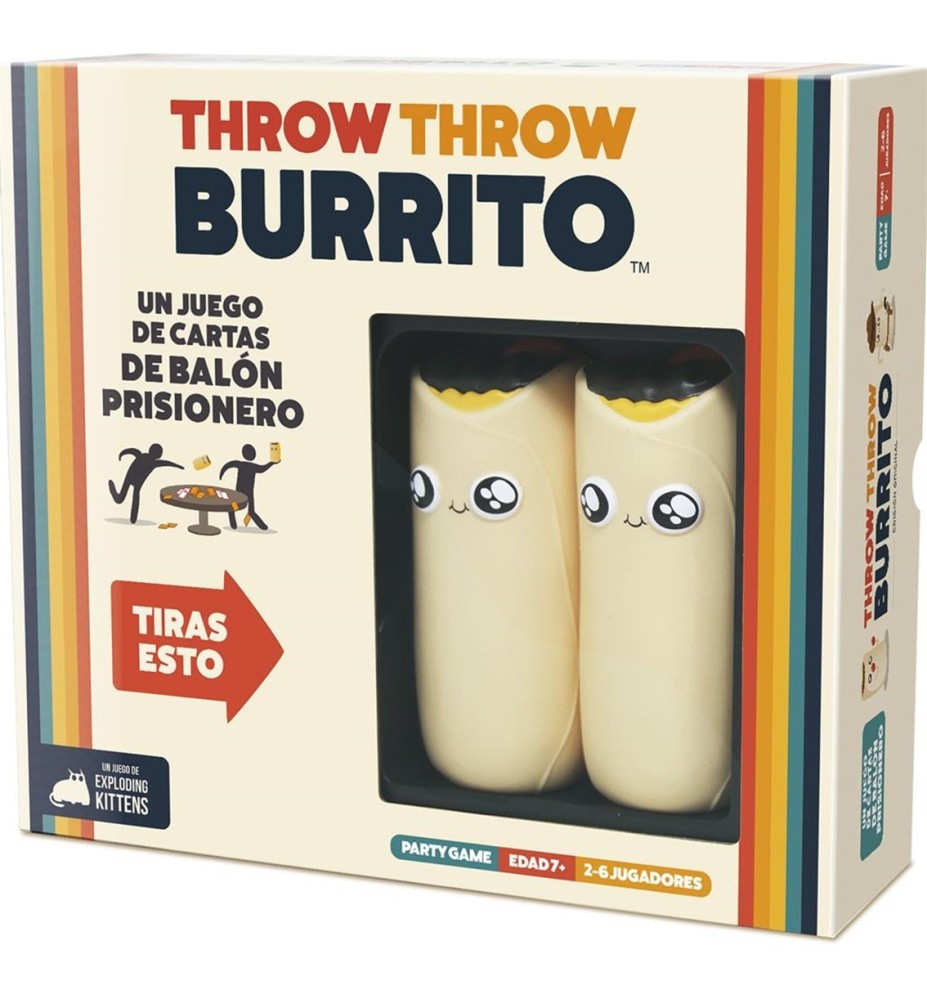 Juego De Mesa Asmodee Throw Throw Burrito Pegi 7