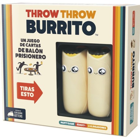 Juego De Mesa Asmodee Throw Throw Burrito Pegi 7