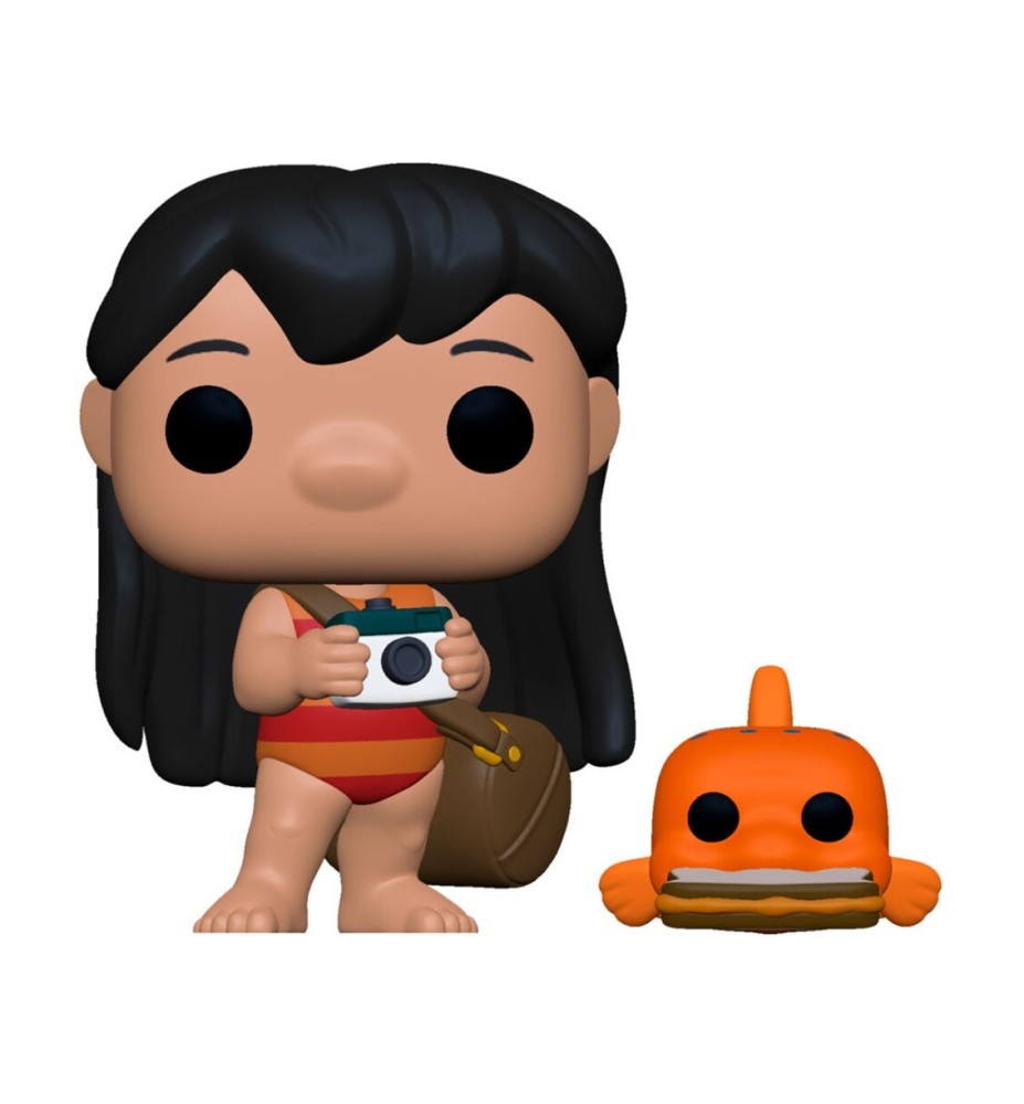 Funko Pop Disney Lilo & Stitch Lilo Con Pez & Sandwich 55621