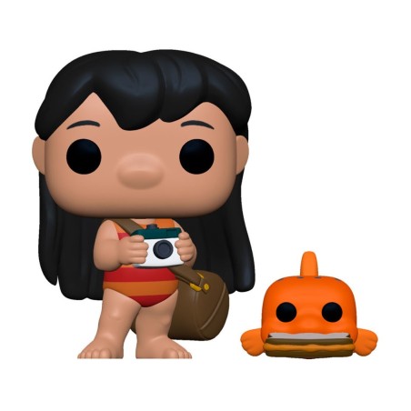 Funko Pop Disney Lilo & Stitch Lilo Con Pez & Sandwich 55621