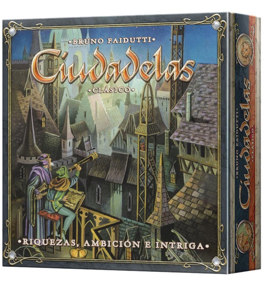 Juego De Mesa Asmodee Ciudadelas Clasico Pegi 10