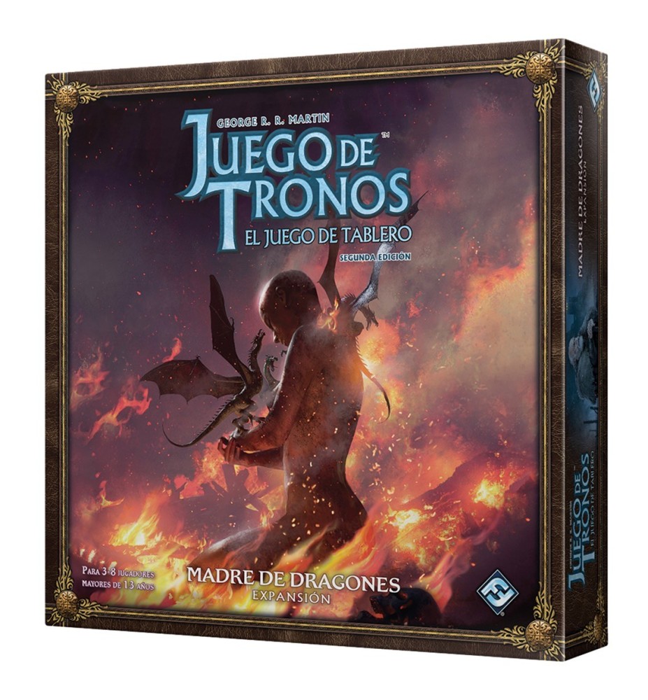 Juego De Mesa Asmodee Juego De Tronos: El Juego De Tablero Madre De Dragones Expansion Pegi 14