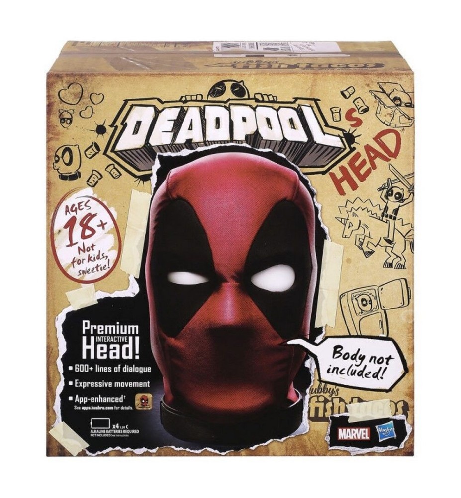 Replica Marvel Cabeza Animatronica Deadpool Legends Series