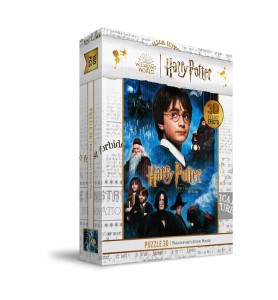 Puzle 100 Efecto 3d Póster Piedra Filosofal Harry Potter