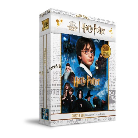 Puzle 100 Efecto 3d Póster Piedra Filosofal Harry Potter