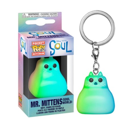 Funko Pop Keychain Llavero Disney Soul Mr Mittens Alma 47945