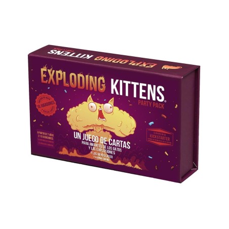 Juego De Mesa Asmodee Exploding Kittens Party Pack Pegi 7