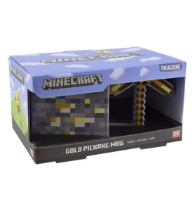 Taza 3d Paladone Minecraft Pico Minero De Oro