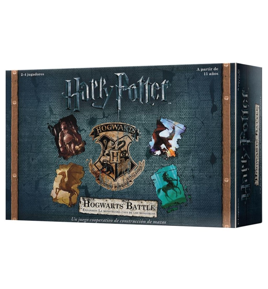 Juego De Mesa Harry Potter Hogwarts Battle Monstruosa Caja Pegi 11