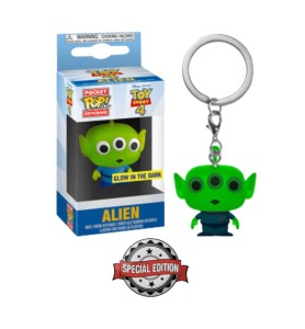 Funko Pop Keychain Llavero Disney Toy Story Alien Brillo En La Oscuridad Glow In The Dark Edicion Especial 43678