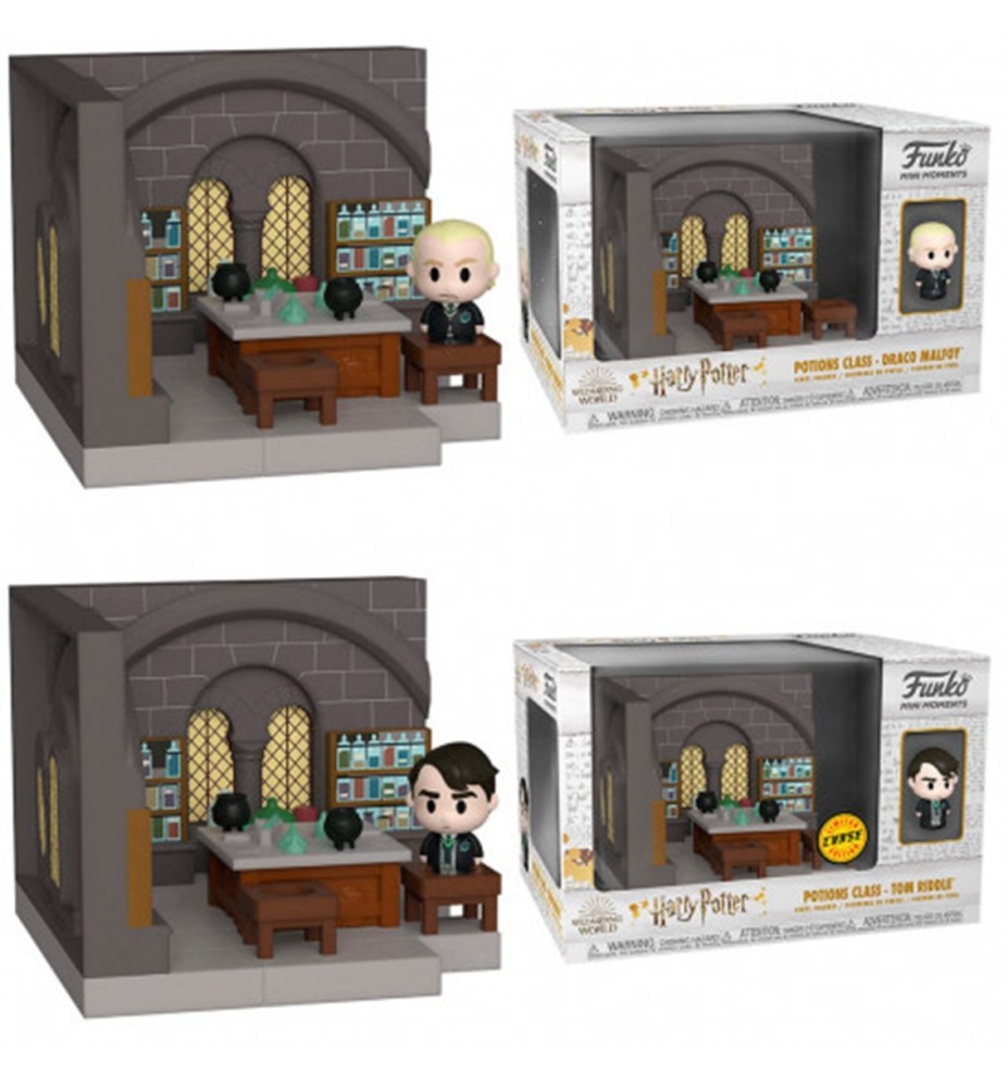 Mini Moments Funko Harry Potter Aniversario Draco Malfoy Clases De Pociones Con Opcion Chase 57362