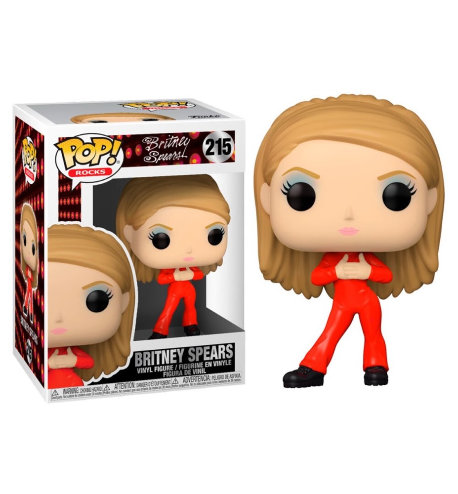 Funko Pop Estrellas De La Musica Britney Spears Britney Catsuit Traje 52034