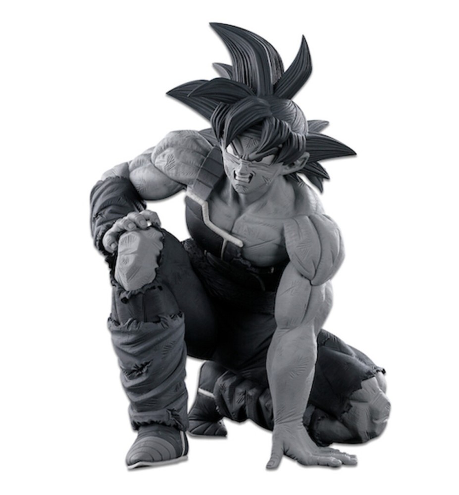 Figura Banpresto Dragon Ball Super Bardock Tones Blanco & Negro