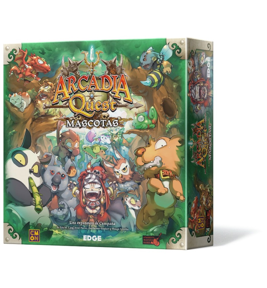 Juego De Mesa Arcadia Quest Mascotas Pegi 14