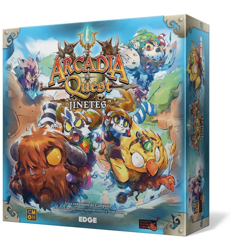 Juego De Mesa Arcadia Quest Jinetes Pegi 14