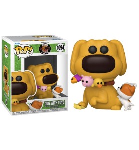 Funko Pop Disney Up Dug Days Dug Con Juguetes 57387